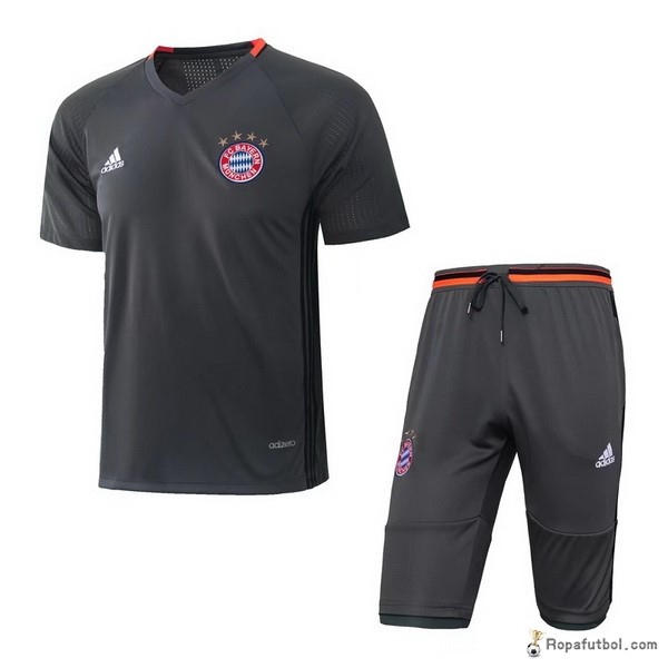 Camiseta Entrenamiento Bayern de Múnich Conjunto Completo 2017/18 Gris